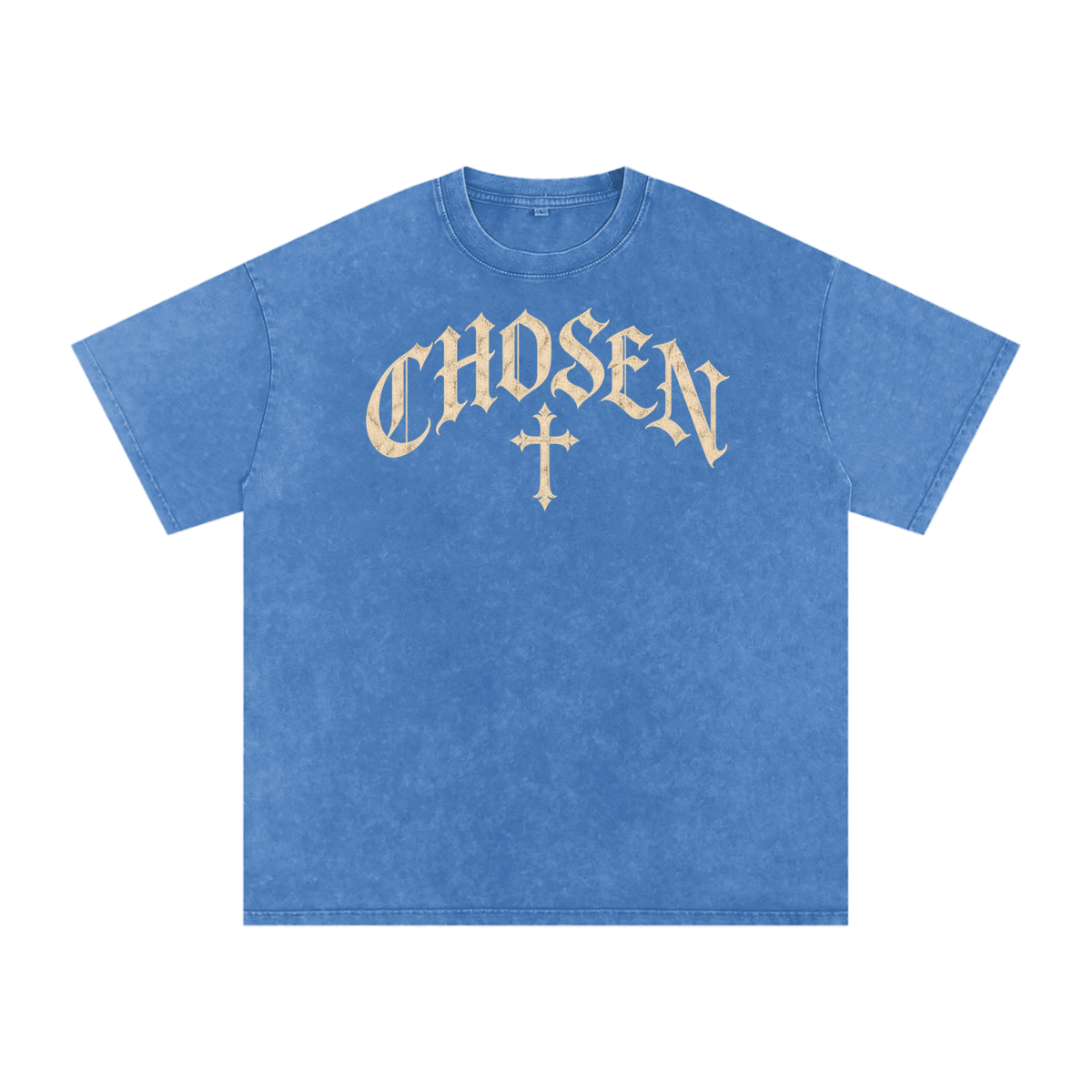Chosen by God Tee – Gothic Christian Streetwear