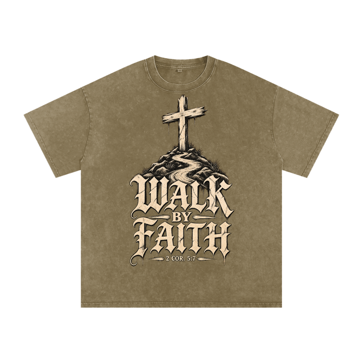 Christian Cross Streetwear | 2 Corinthians 5:7