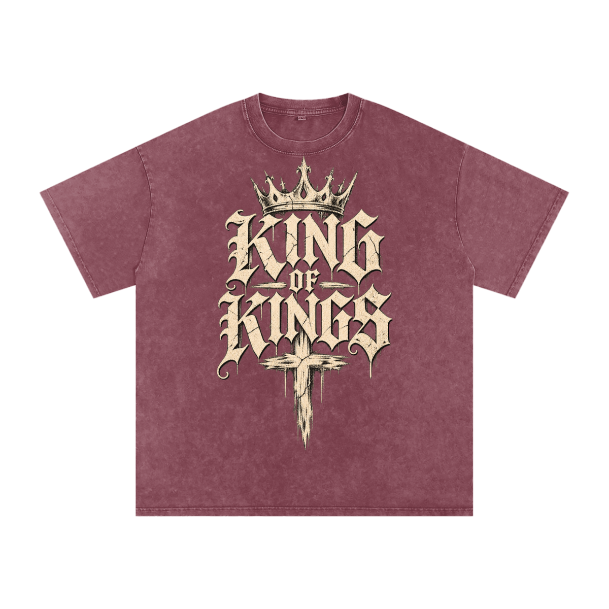 Gothic Christian Streetwear Cross Shirt
