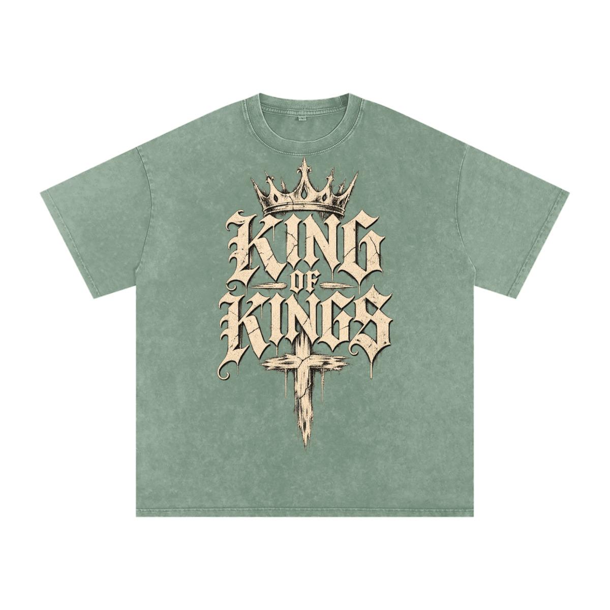 Gothic Christian Streetwear Cross Shirt
