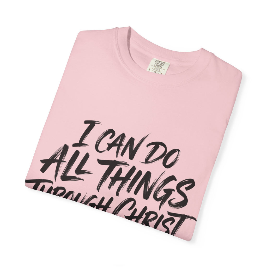 Comfortable Christ Scripture Tee for Daily Inspiration