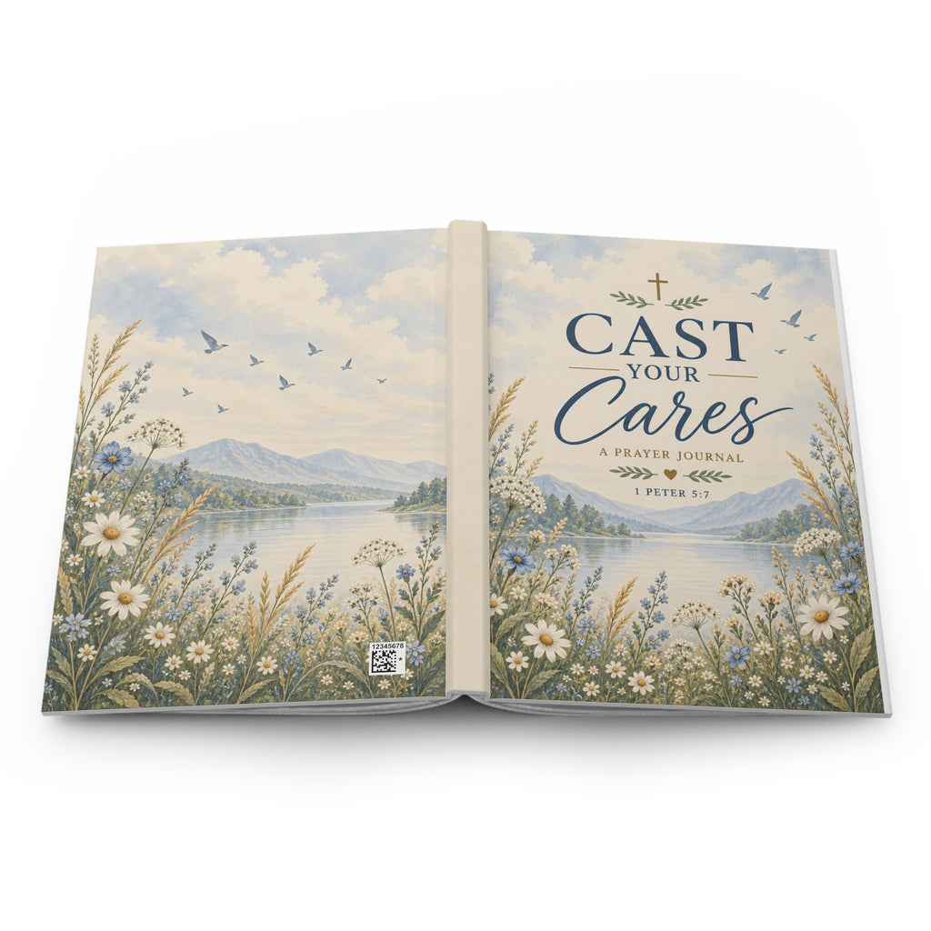 Cast Your Cares Prayer Journal Hardcover