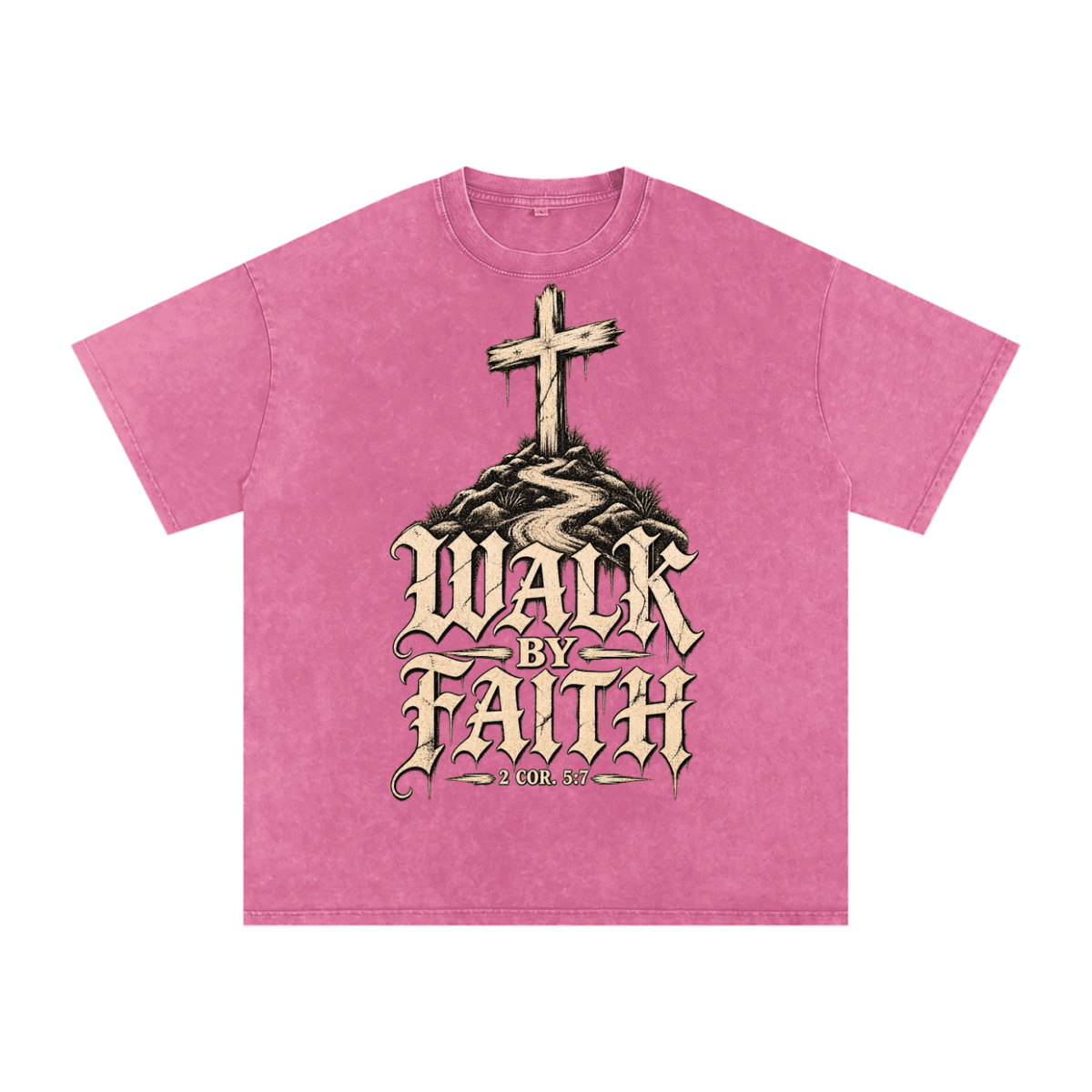 Christian Cross Streetwear | 2 Corinthians 5:7
