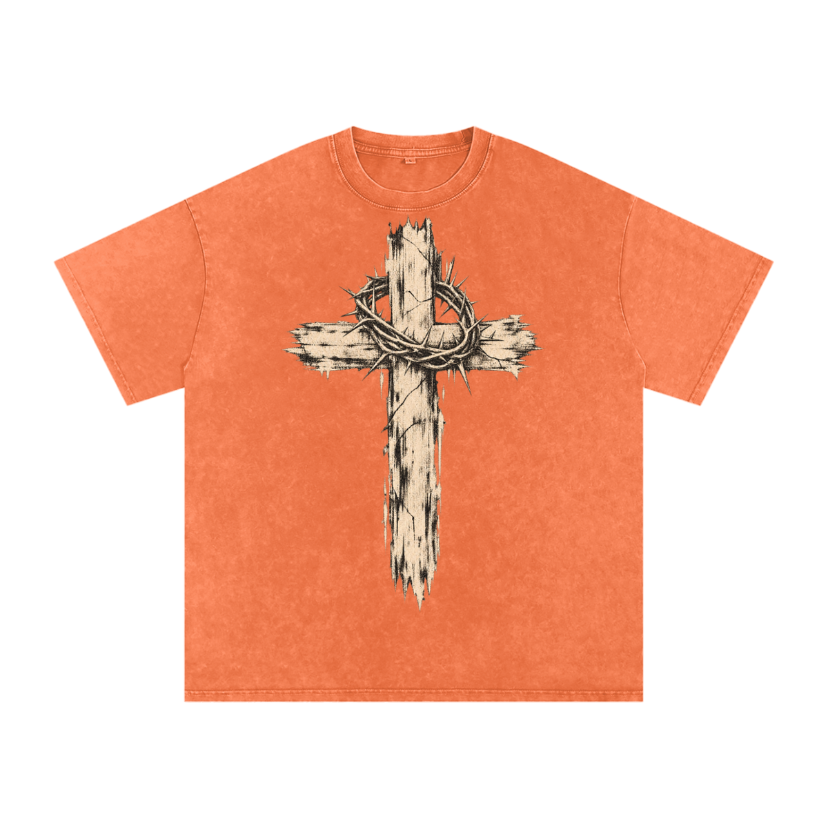 Rugged Christian Cross Streetwear