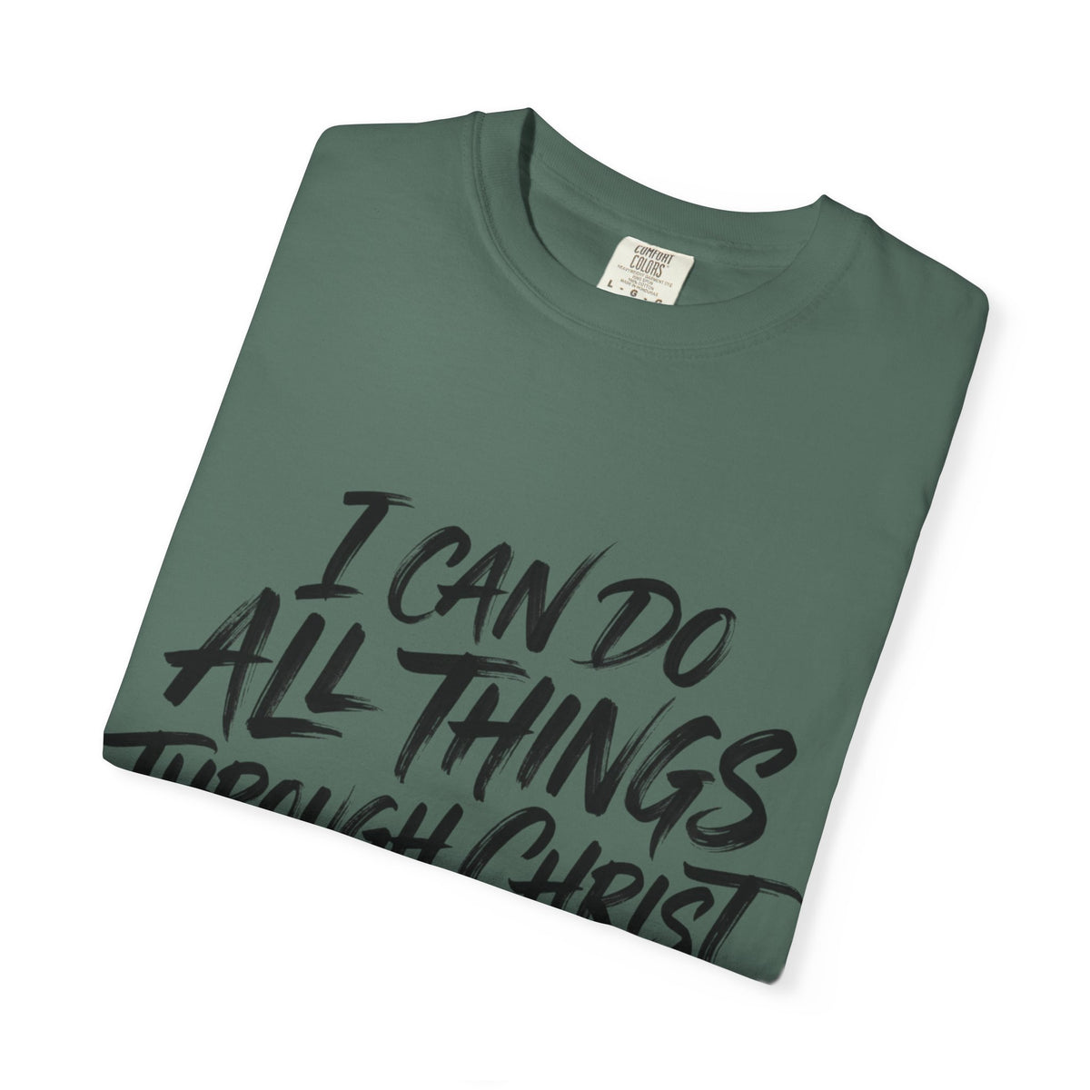 Comfortable Christ Scripture Tee for Daily Inspiration