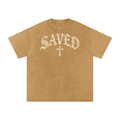 Saved by Grace Tee – Gothic Christian Streetwear