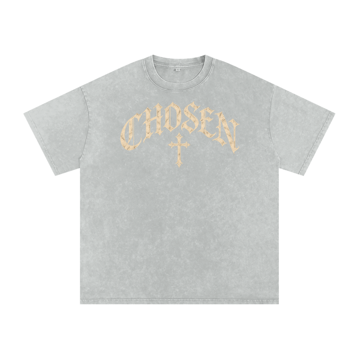 Chosen by God Tee – Gothic Christian Streetwear