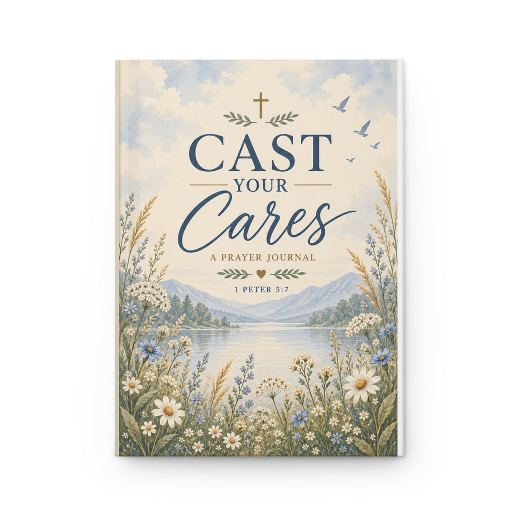 Cast Your Cares Prayer Journal Hardcover