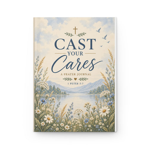 Cast Your Cares Prayer Journal Hardcover