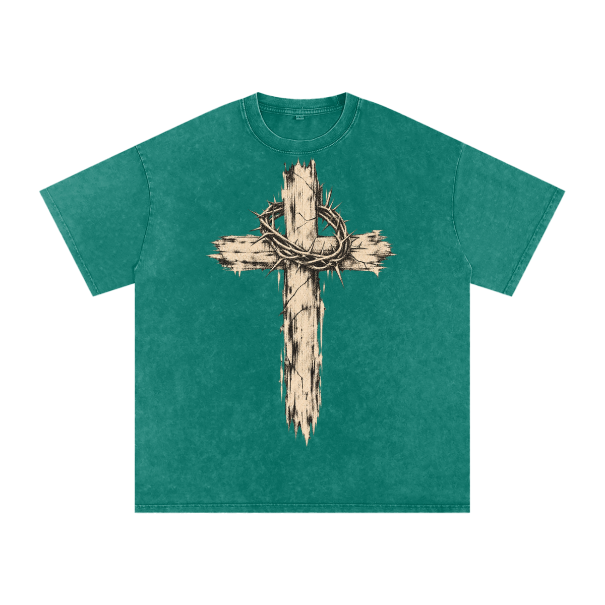 Rugged Christian Cross Streetwear
