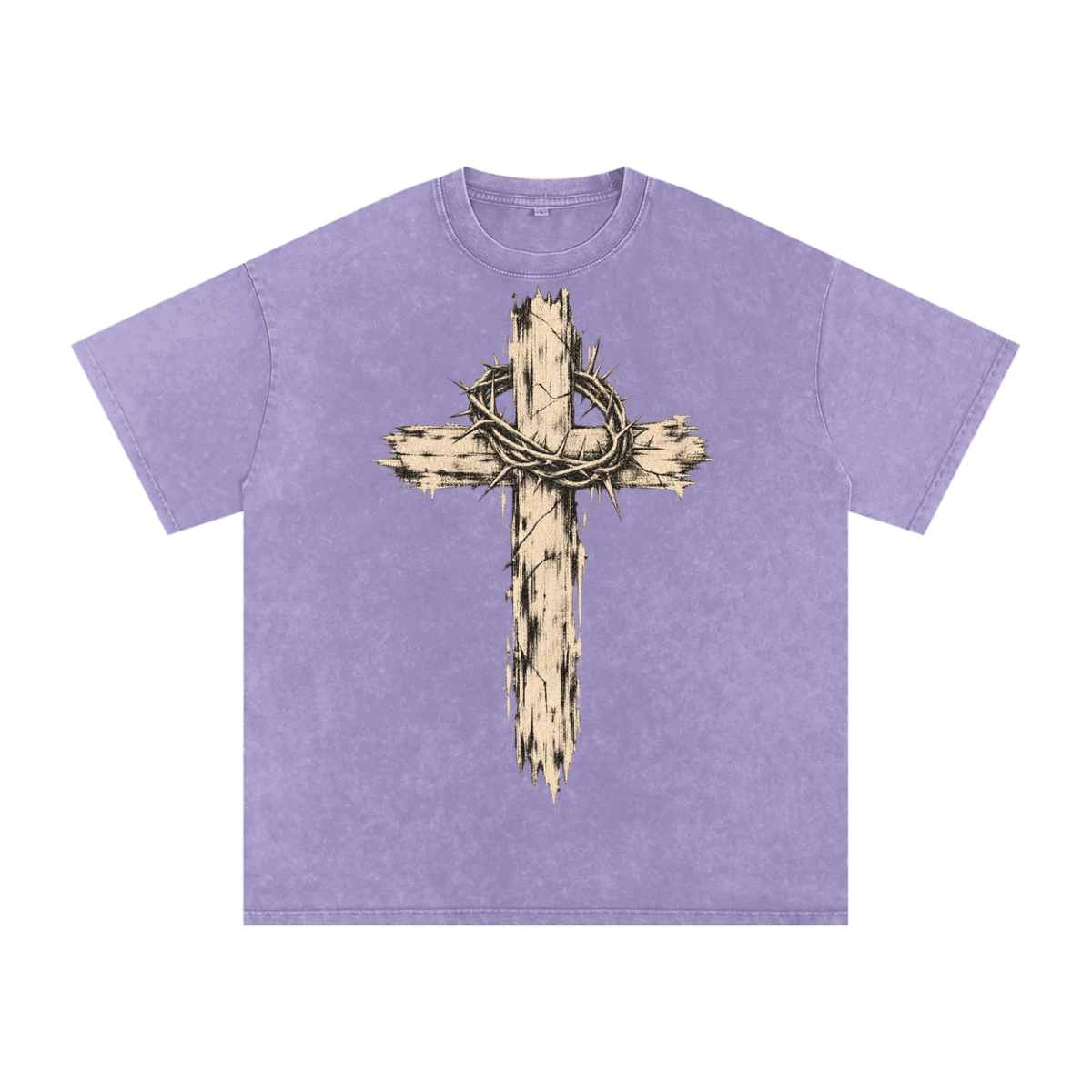 Rugged Christian Cross Streetwear