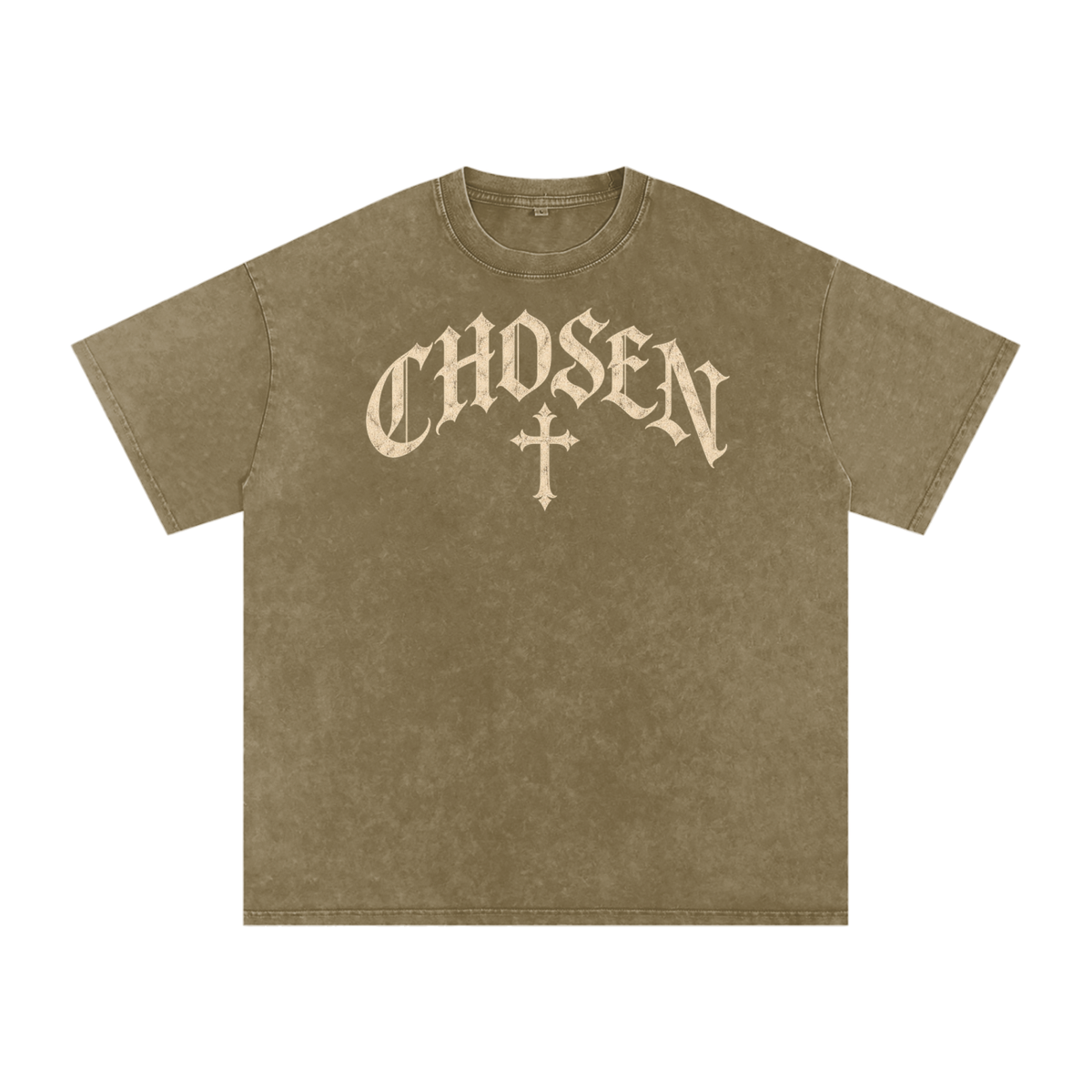 Chosen by God Tee – Gothic Christian Streetwear