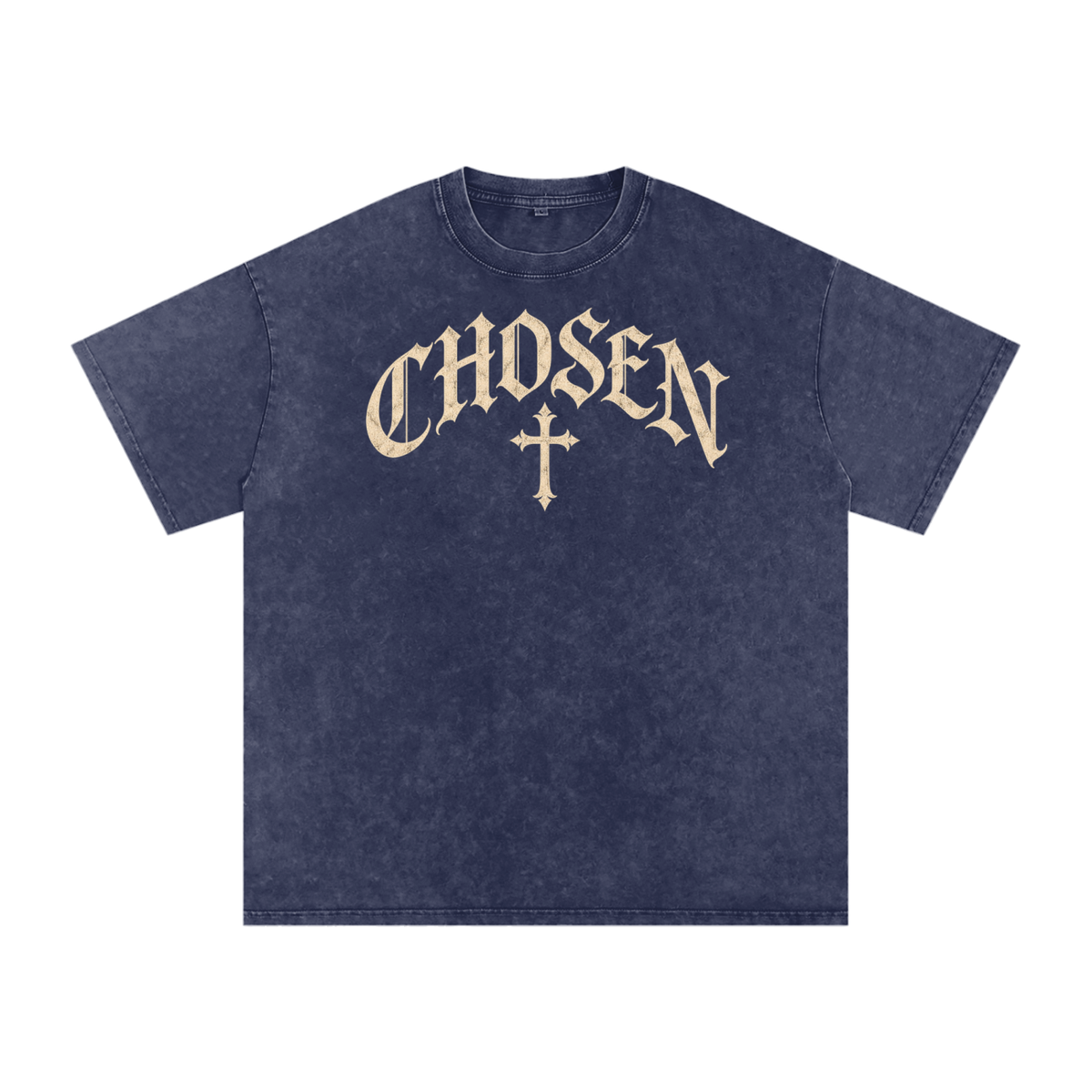 Chosen by God Tee – Gothic Christian Streetwear