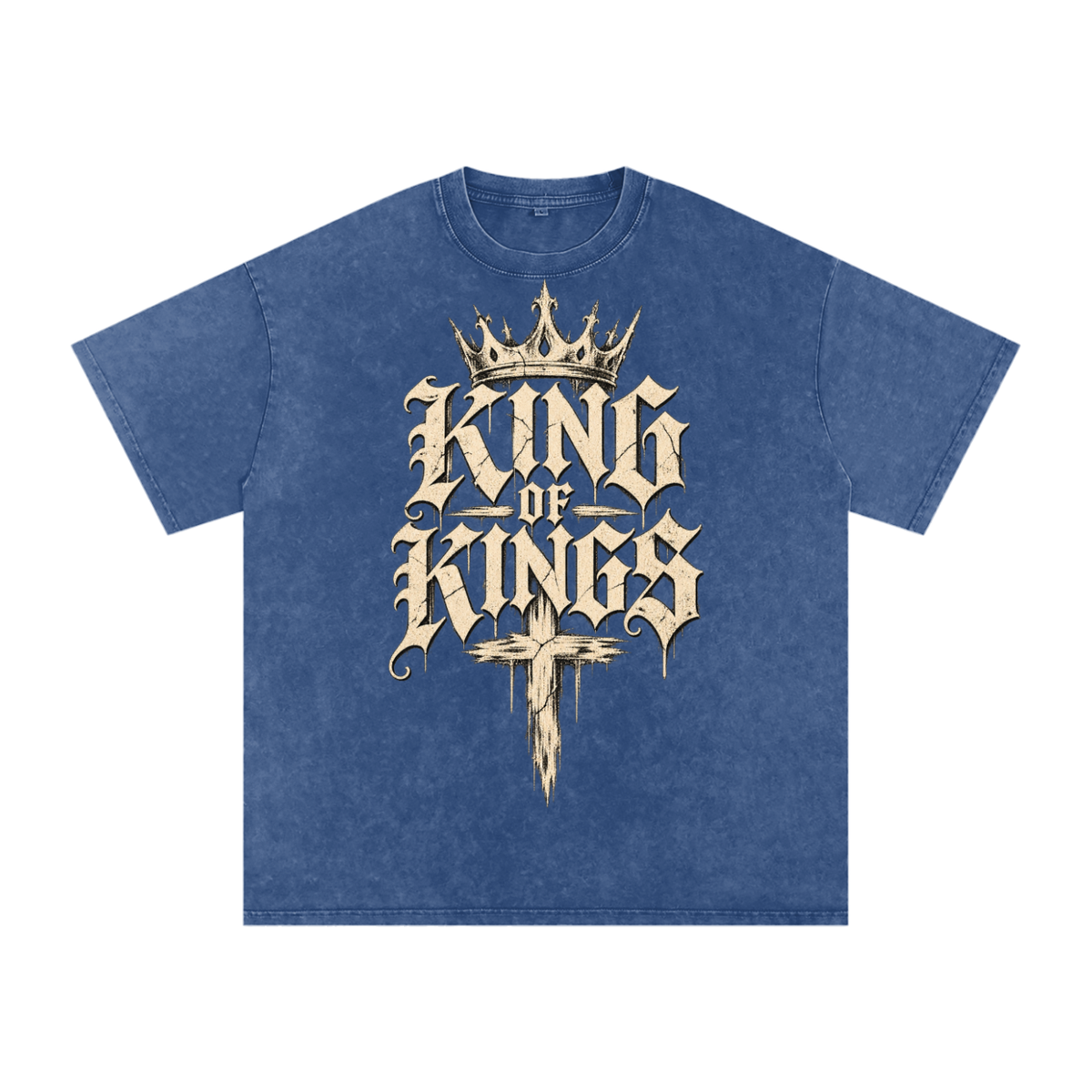 Gothic Christian Streetwear Cross Shirt