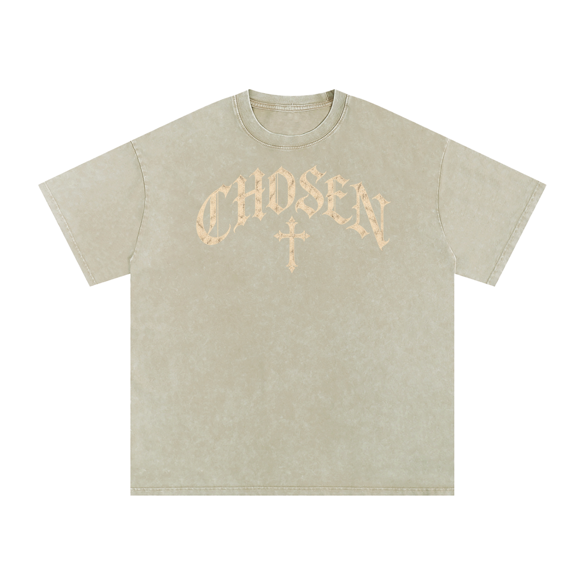 Chosen by God Tee – Gothic Christian Streetwear