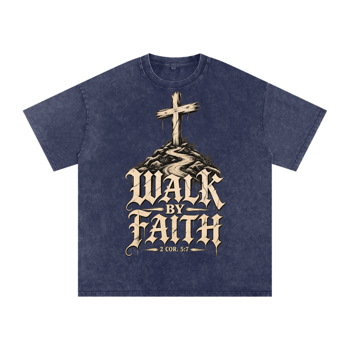 Christian Cross Streetwear | 2 Corinthians 5:7