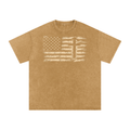 Distressed American Flag Cross Shirt
