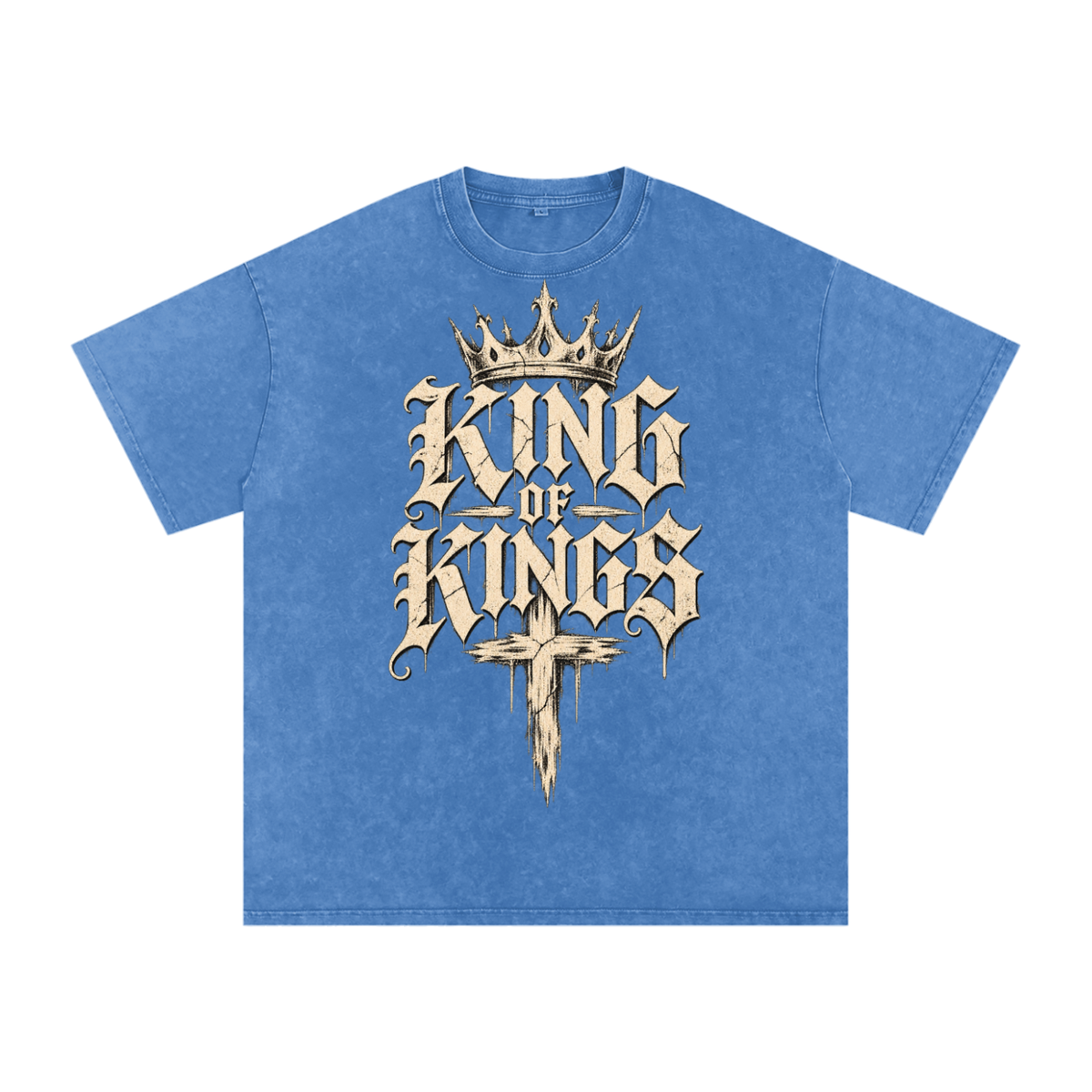 Gothic Christian Streetwear Cross Shirt