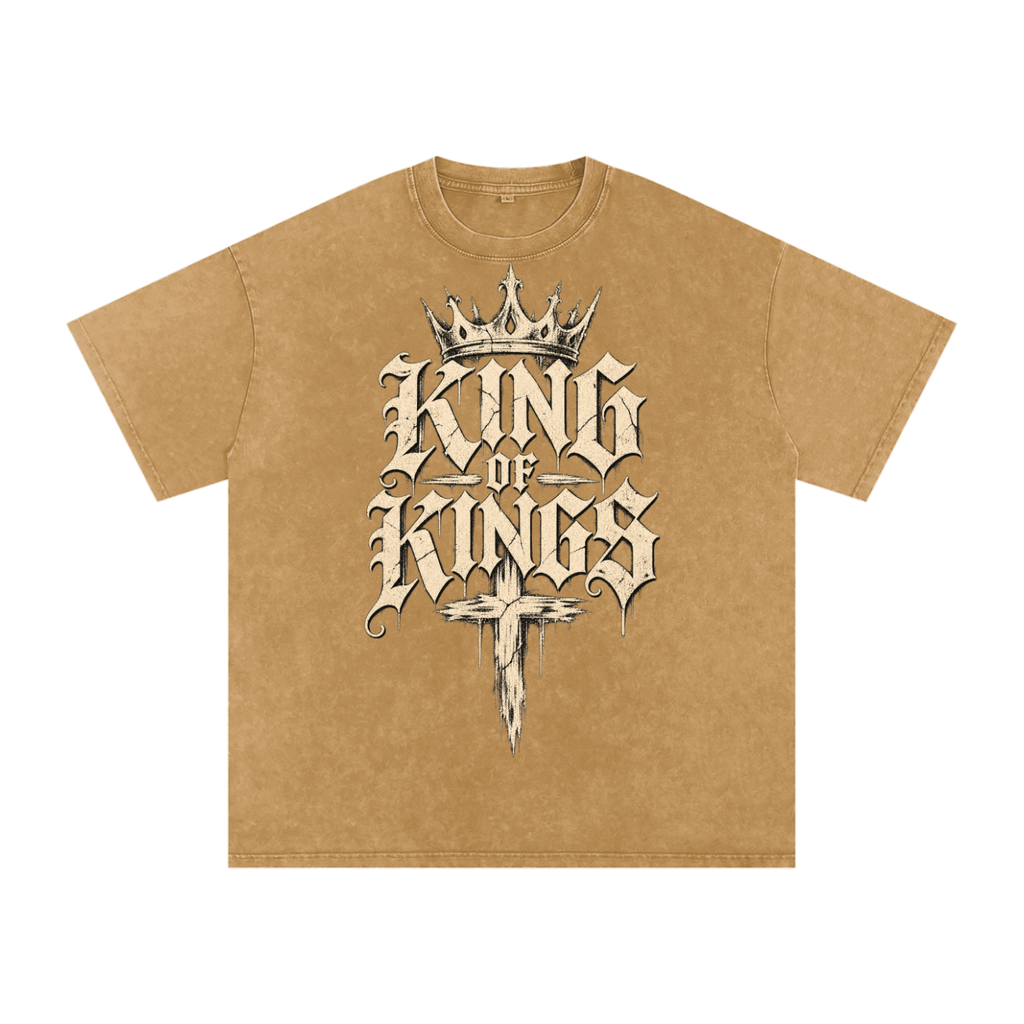 Gothic Christian Streetwear Cross Shirt