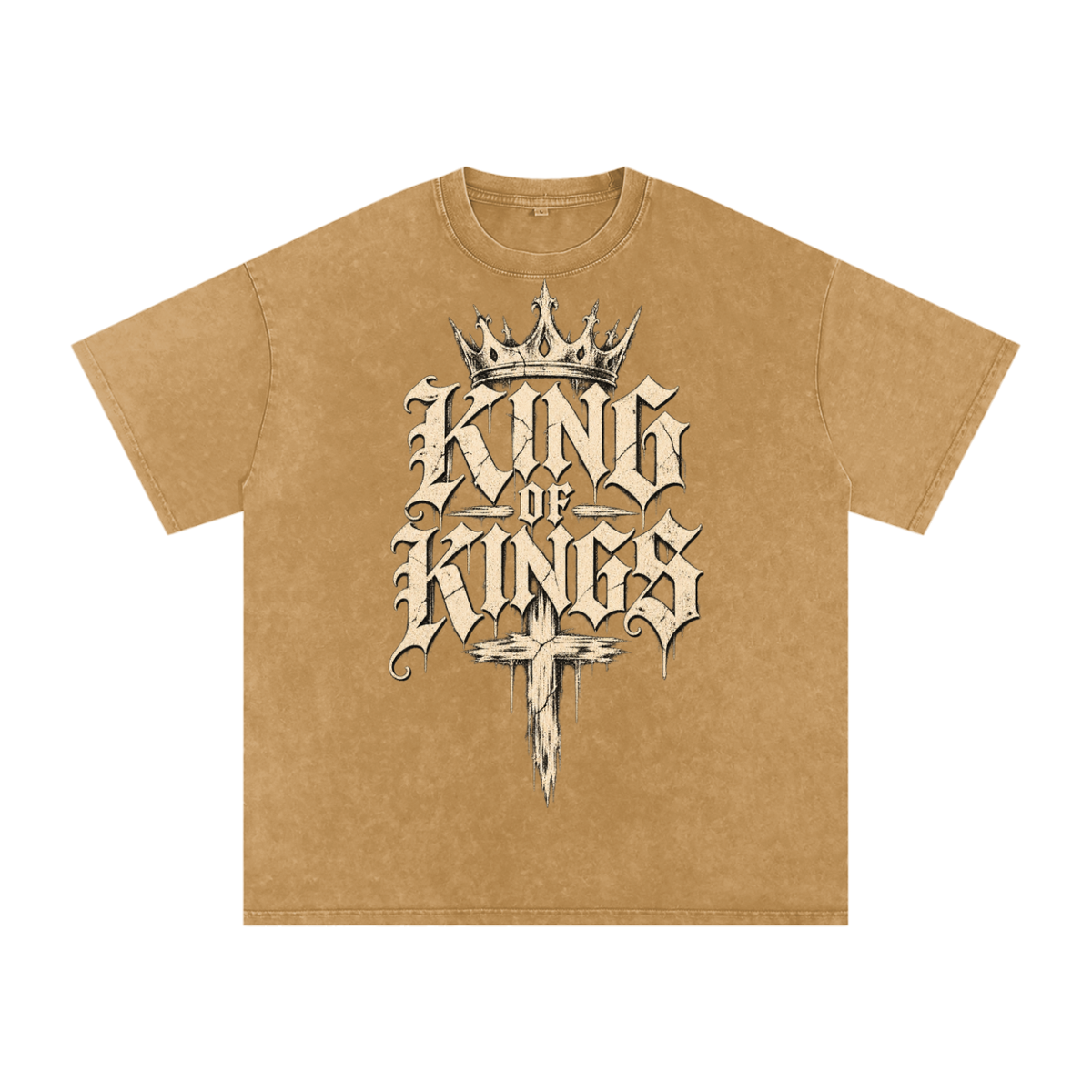 Gothic Christian Streetwear Cross Shirt