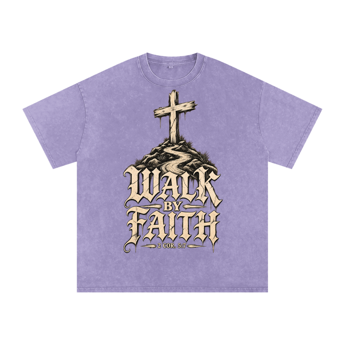 Christian Cross Streetwear | 2 Corinthians 5:7