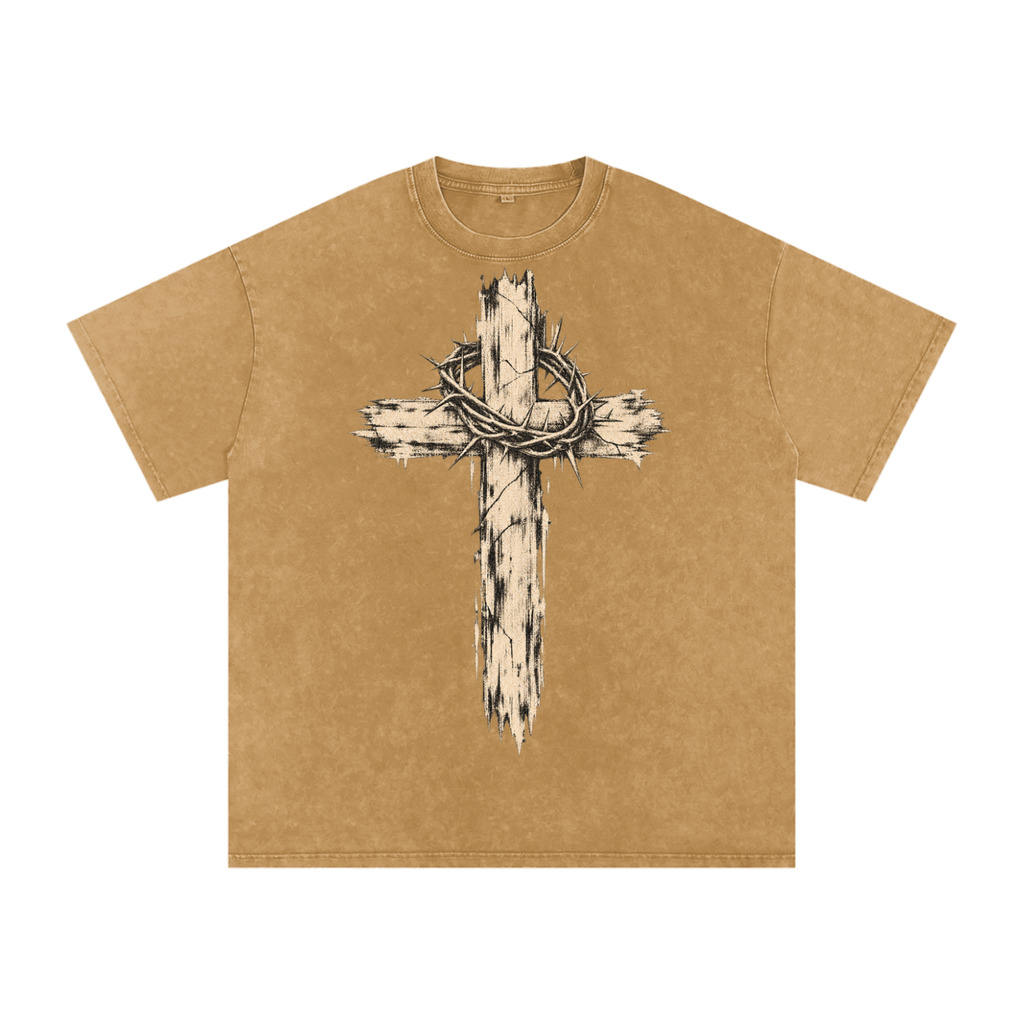 Rugged Christian Cross Streetwear