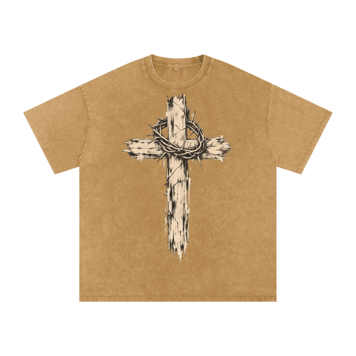 Rugged Christian Cross Streetwear