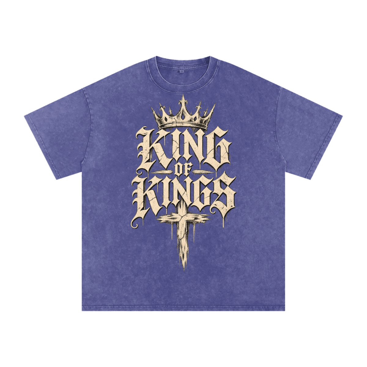 Gothic Christian Streetwear Cross Shirt