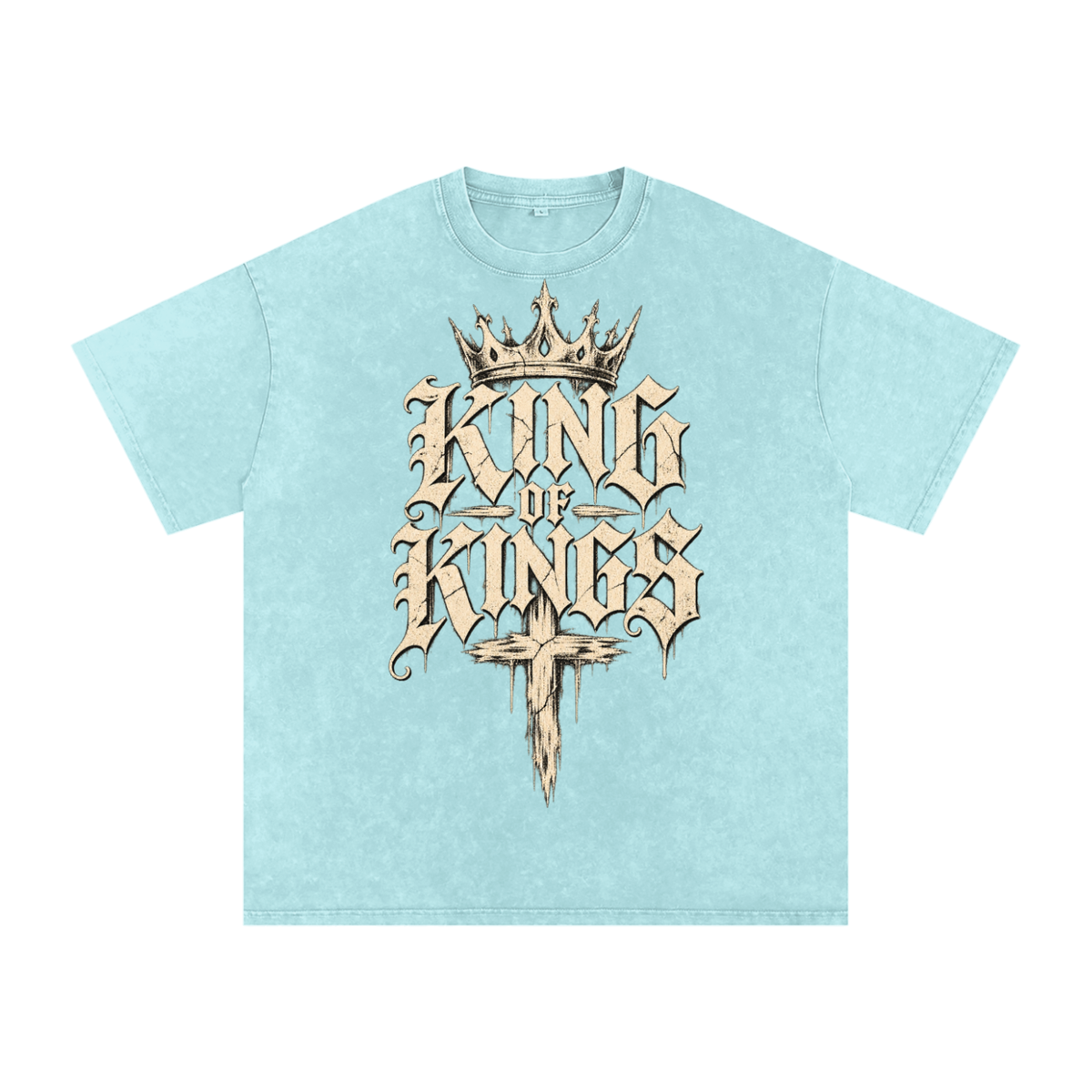 Gothic Christian Streetwear Cross Shirt