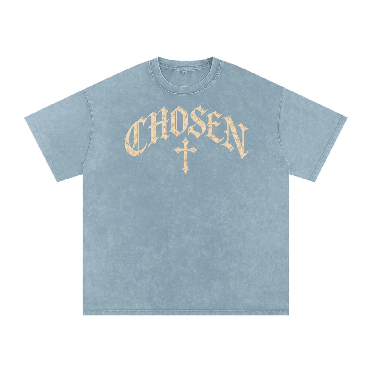 Chosen by God Tee – Gothic Christian Streetwear