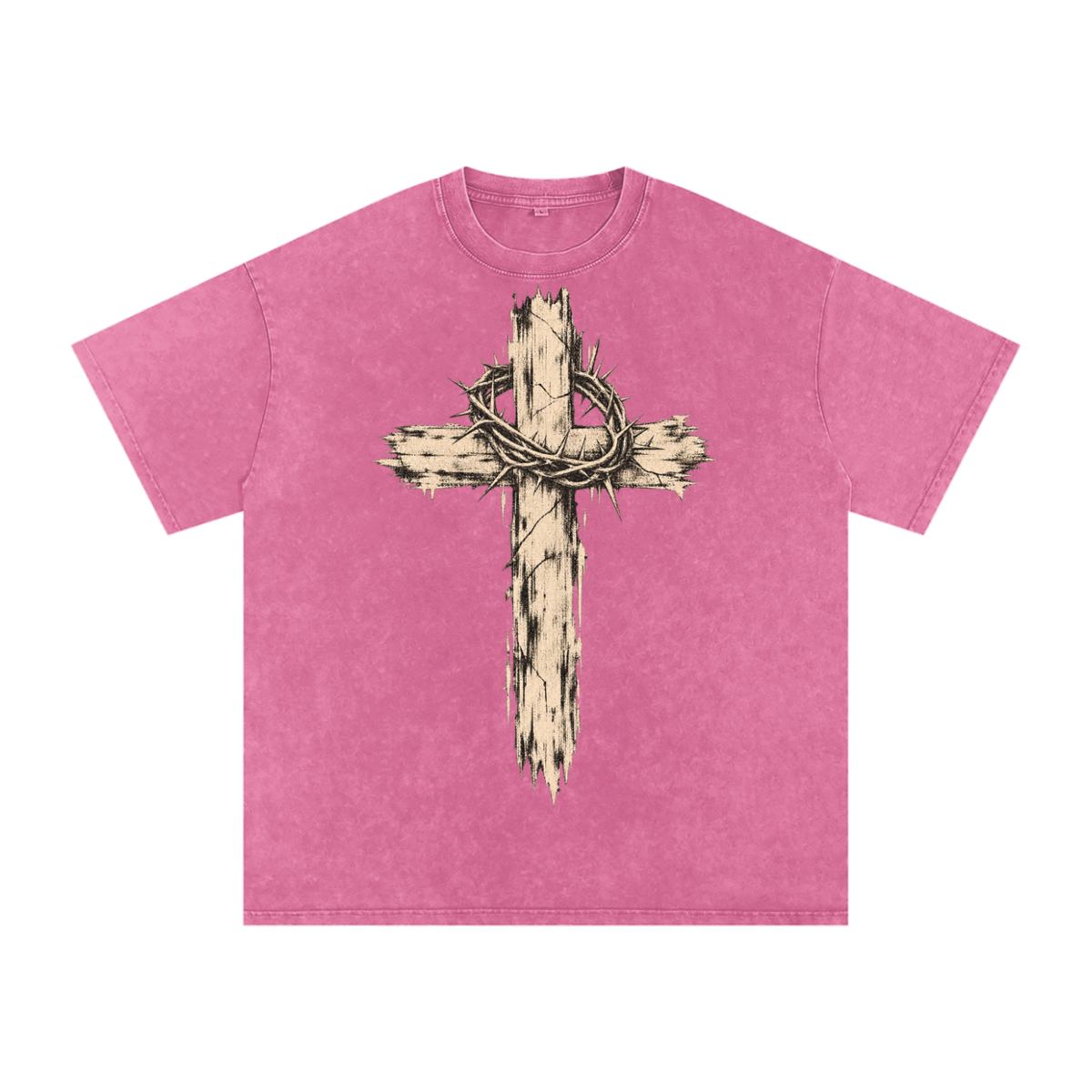 Rugged Christian Cross Streetwear