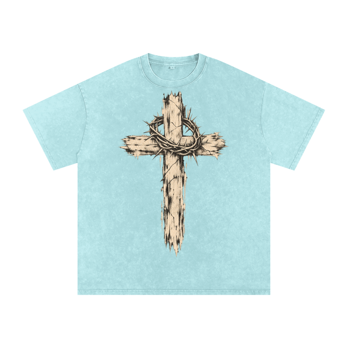 Rugged Christian Cross Streetwear