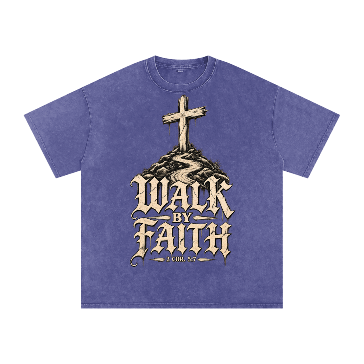 Christian Cross Streetwear | 2 Corinthians 5:7