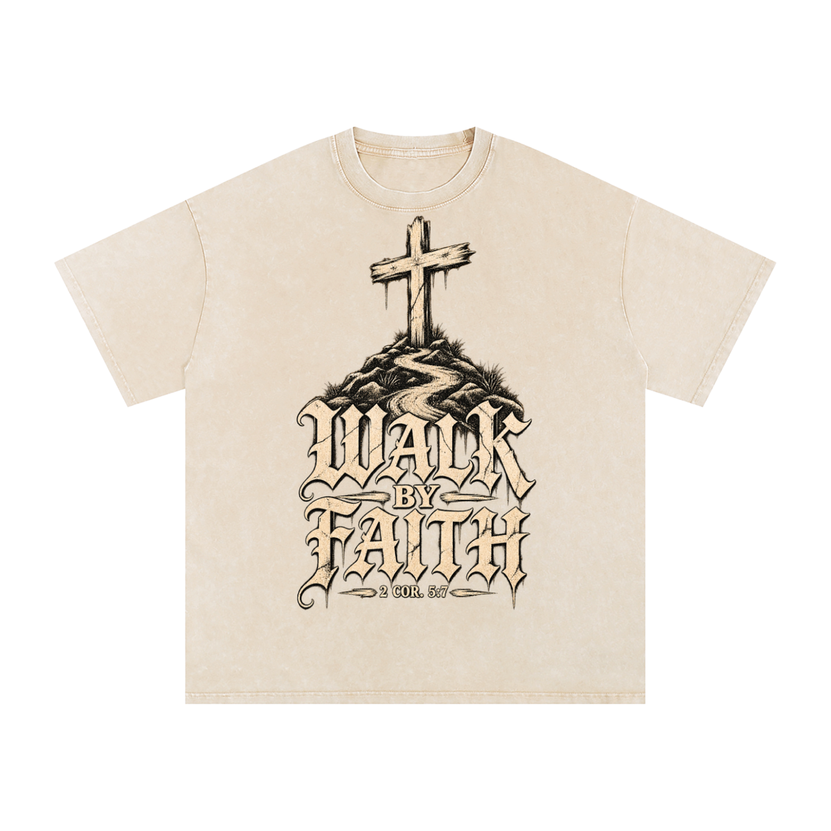 Christian Cross Streetwear | 2 Corinthians 5:7