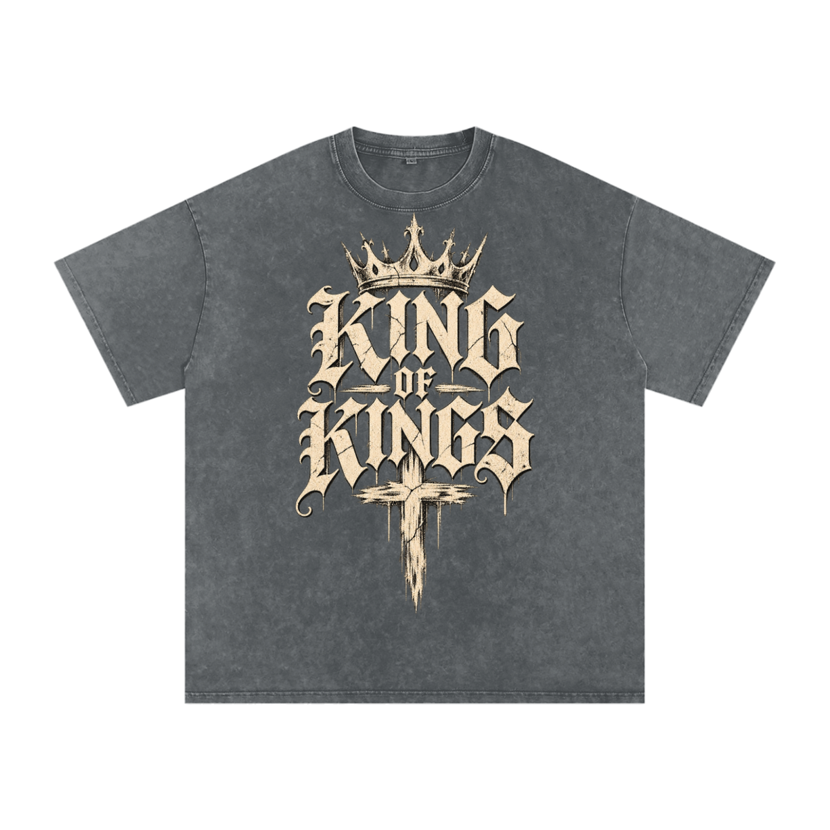 Gothic Christian Streetwear Cross Shirt