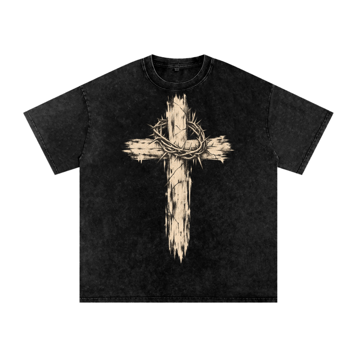Rugged Christian Cross Streetwear