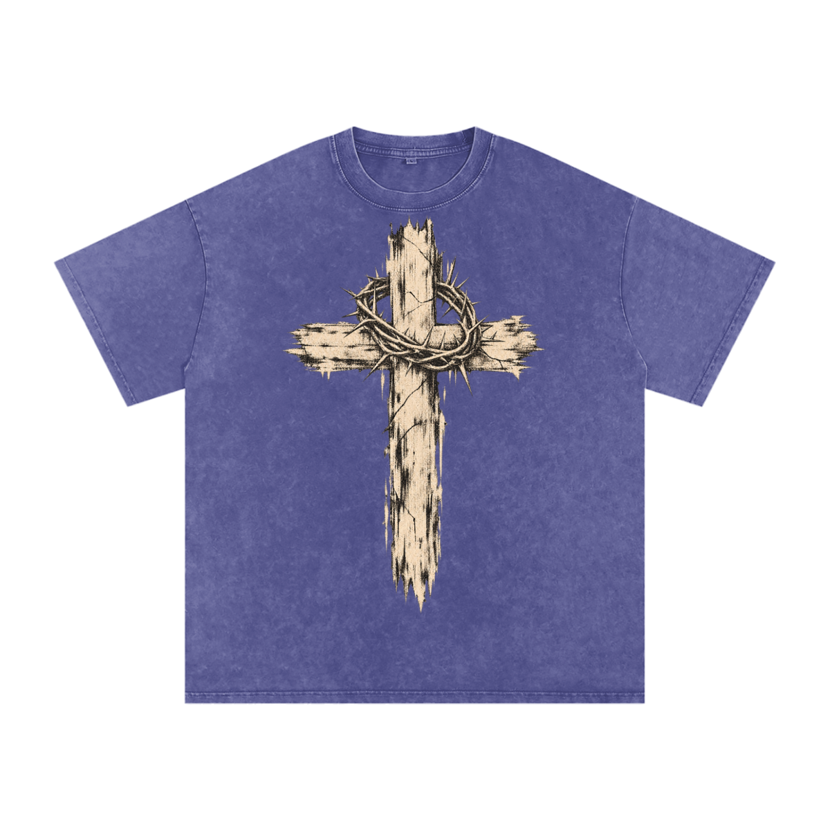 Rugged Christian Cross Streetwear