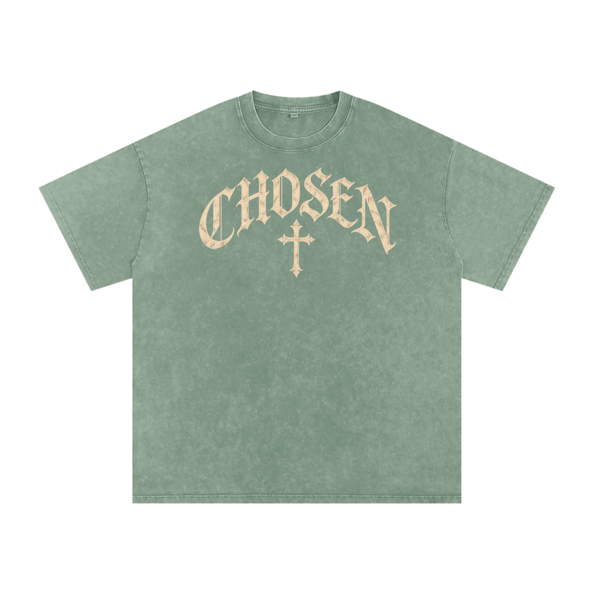 Chosen by God Tee – Gothic Christian Streetwear
