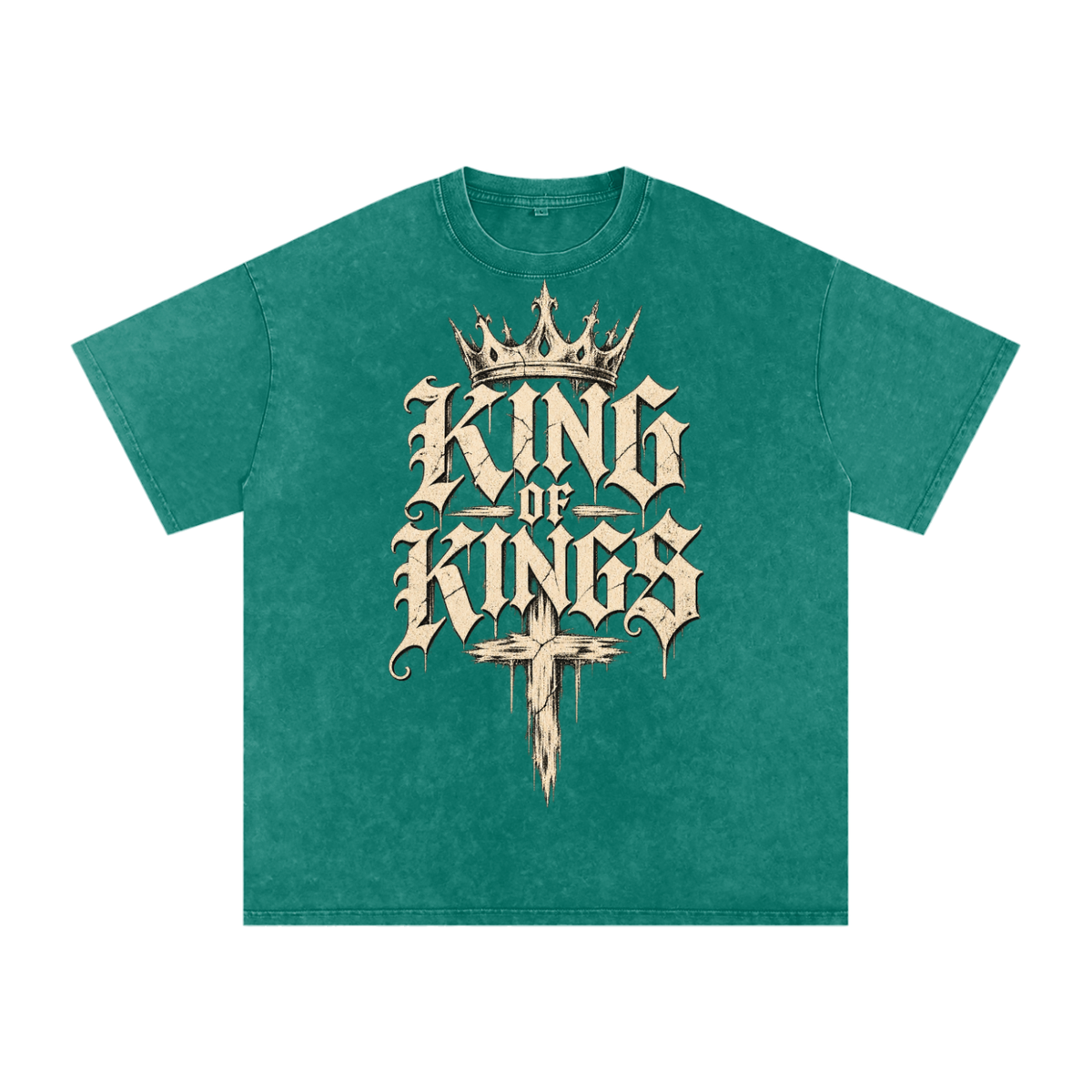 Gothic Christian Streetwear Cross Shirt