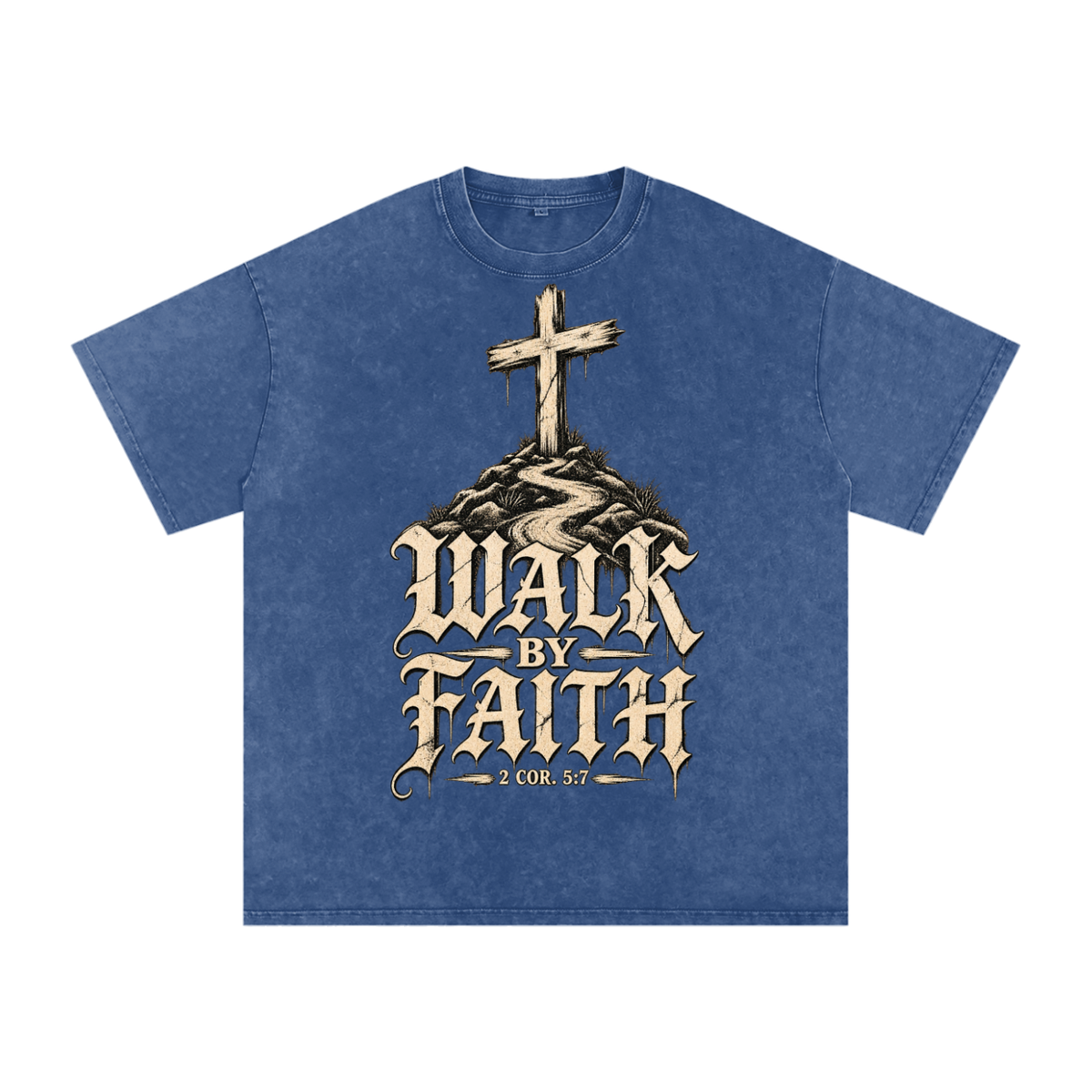 Christian Cross Streetwear | 2 Corinthians 5:7